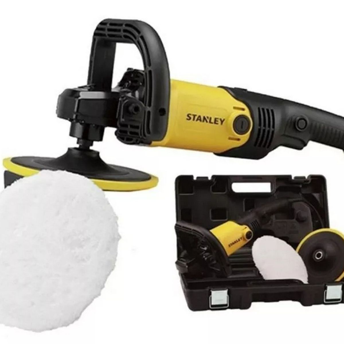 STANLEY - Pulidora Lijadora 7” 1300W Profesional STANLEY Alta Potencia