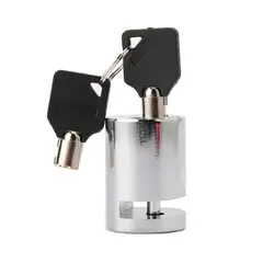 EON - Candado Freno Disco Moto Mini Redondo Antirrobo Seguridad