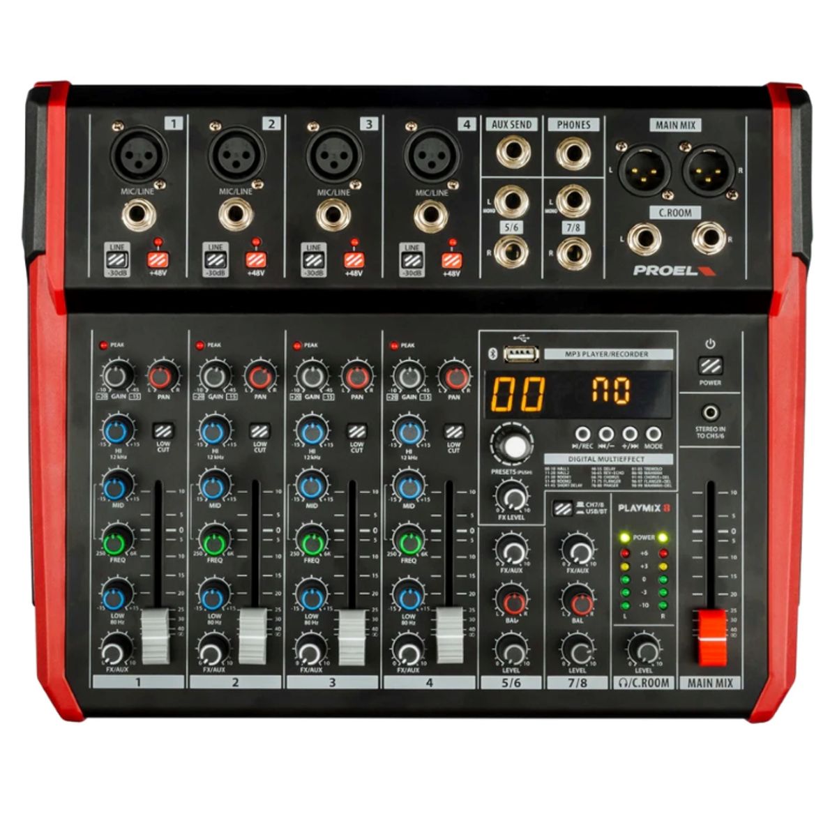 PROEL - Mezcladora Mixer Proel PlayMix 8