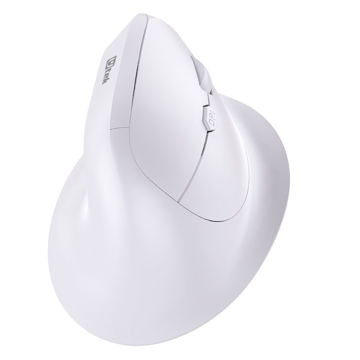 UTEK - Mouse Ergonómico Vertical Bluetooth Recargable Blanco