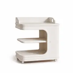 BEBESIT - Mueble Organizador de Lactancia con Almacenamiento Space