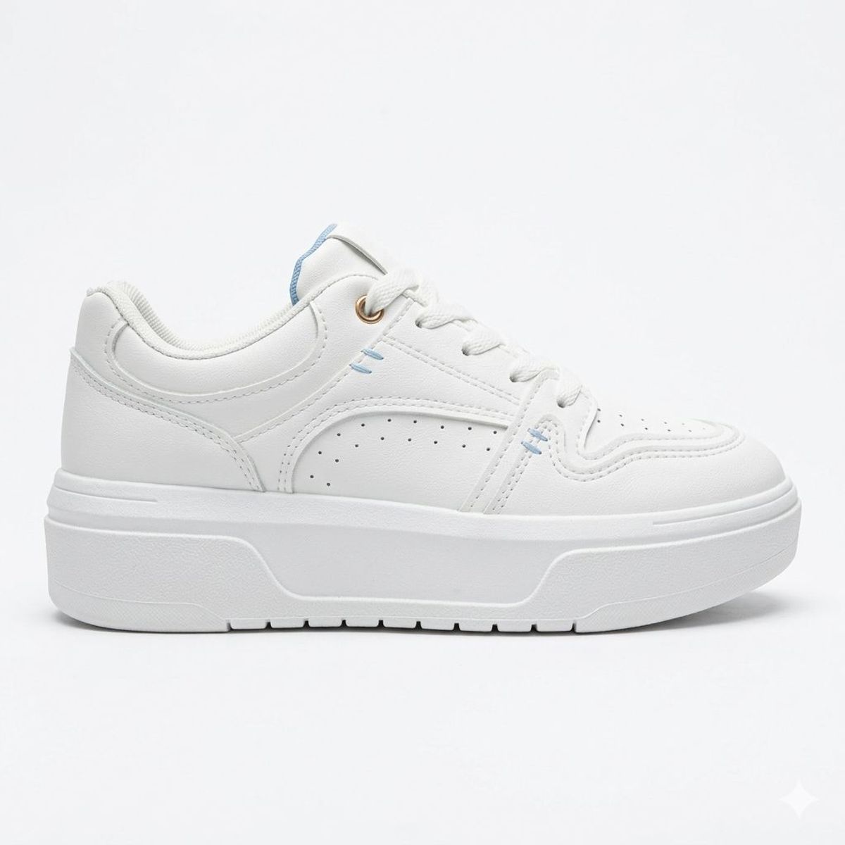 BOTELI - Zapatillas Blancas para Mujer Clasicas 4CM 2507