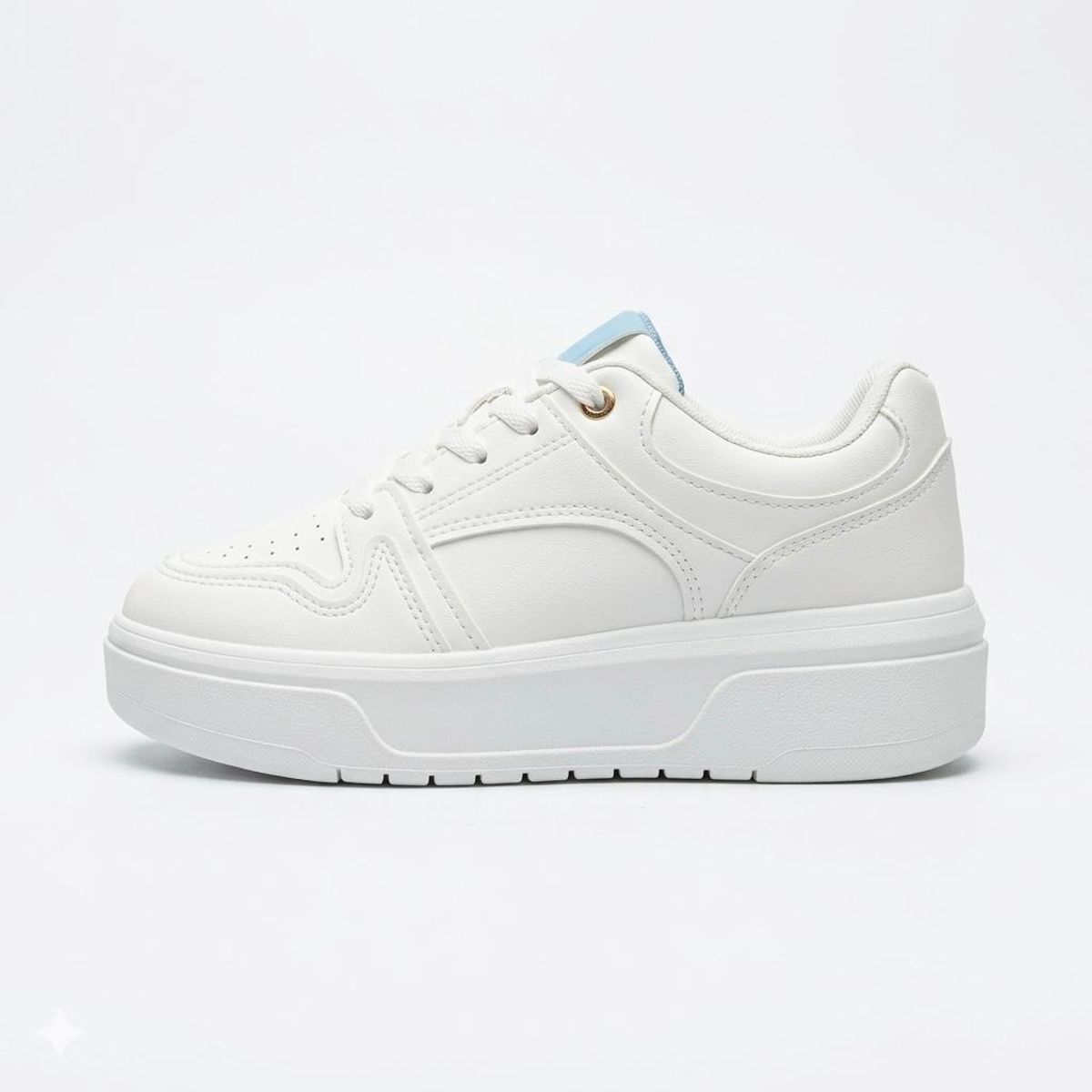 BOTELI - Zapatillas Blancas para Mujer Clasicas 4CM 2507