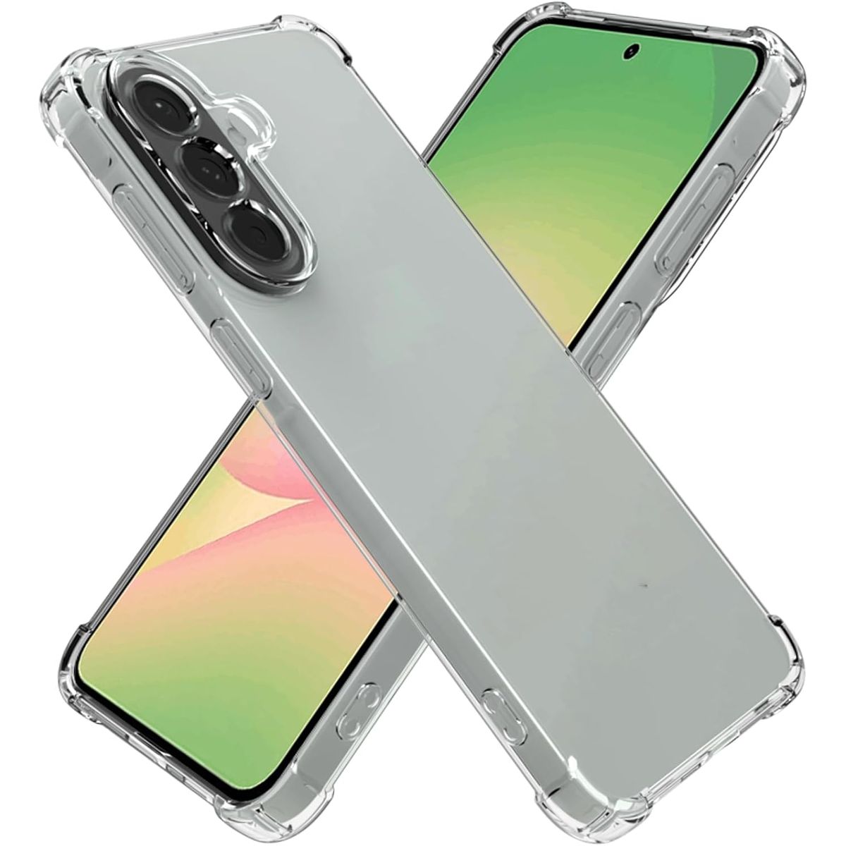 GENERICO - Carcasa Para GALAXY A57 Funda Transparente Esquinas Reforzadas