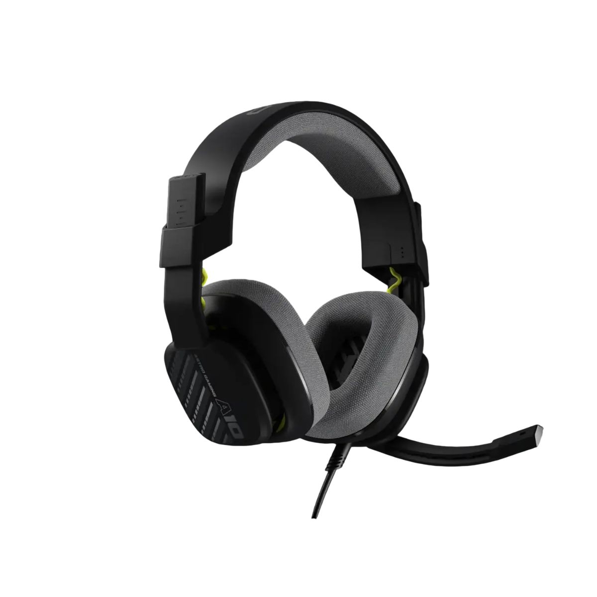 LOGITECH - ASTRO A10 Gen 2 Audífonos Gamer PS, Micrófono Volteable, Jack 3.5 mm, 32 mm, Audio Envolvente, Control Volumen, PC Consolas, Negro 