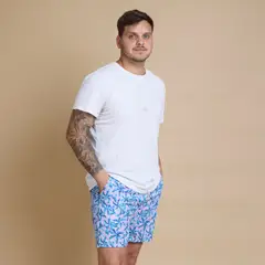 SIMPLY B - Traje de baño tropical hombre