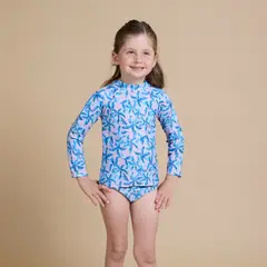 SIMPLY B - Traje de baño dos piezas tropical niña