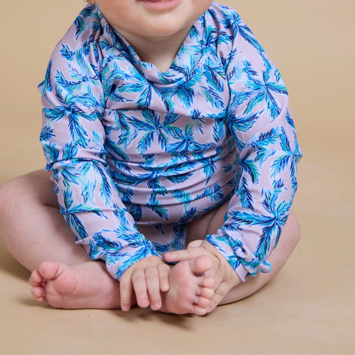 SIMPLY B - Traje de baño dos piezas tropical niña