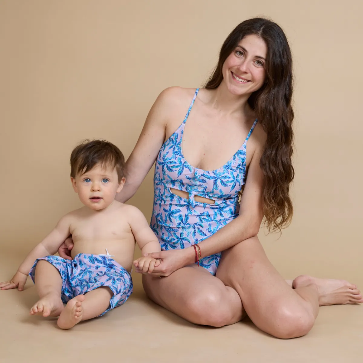 SIMPLY B - Traje de baño tropical mujer