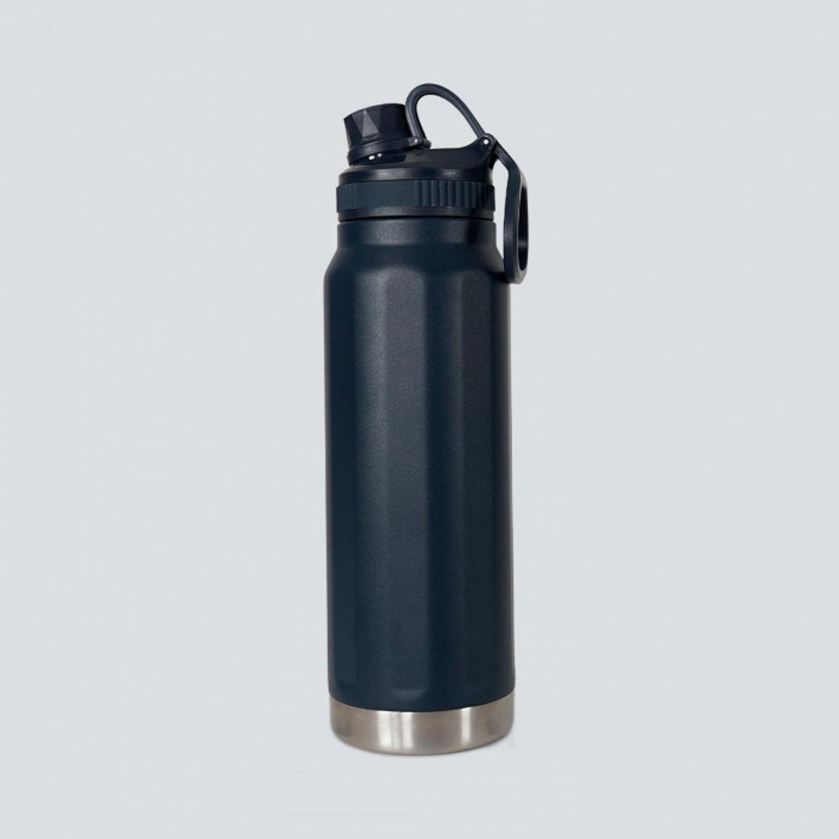 GENERICO - Botella Térmica negra Acero Inox 800ml