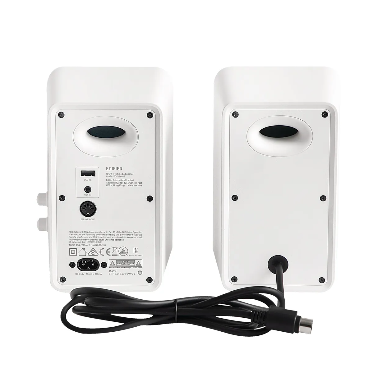 EDIFIER - Edifier QR30 WHITE Parlantes activos