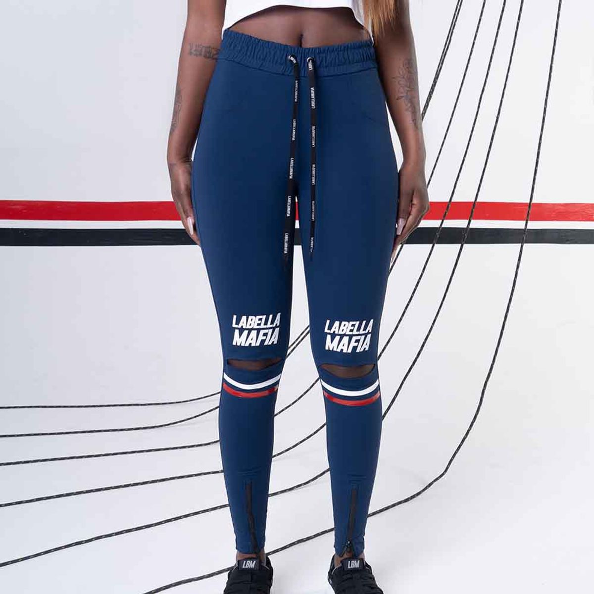 LABELLAMAFIA - Legging Essentials Azul Marino