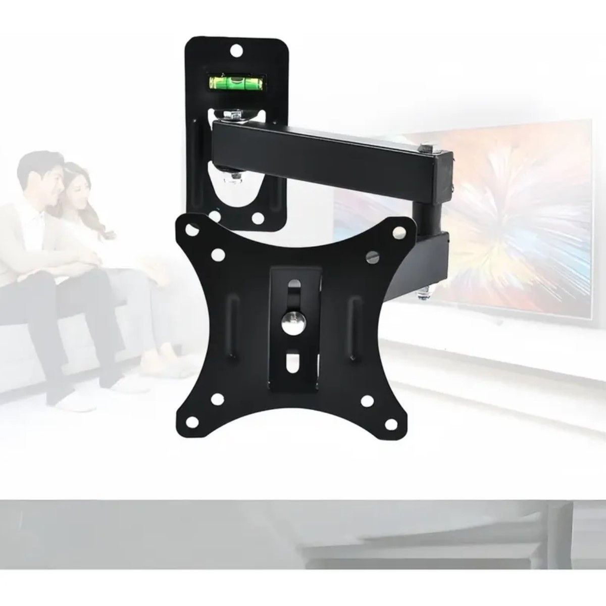 GENERICO - Soporte De Pared Para Televisión Brazo Movil De 10 - 32 Color Negro BELUG