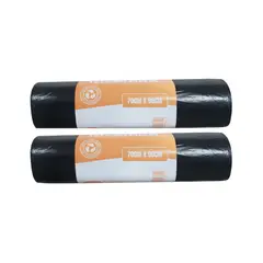 GENERICO - Pack 2 Rollos Bolsas de Basura Mediana 70x90cm.