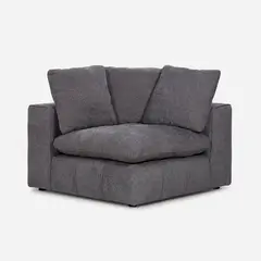 ROSEN - Esquinero Dornie Tela Gris