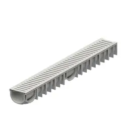 ACO - GAREGE PACK 3 CANAL H92 + REJA PLASTICA C/GRIS