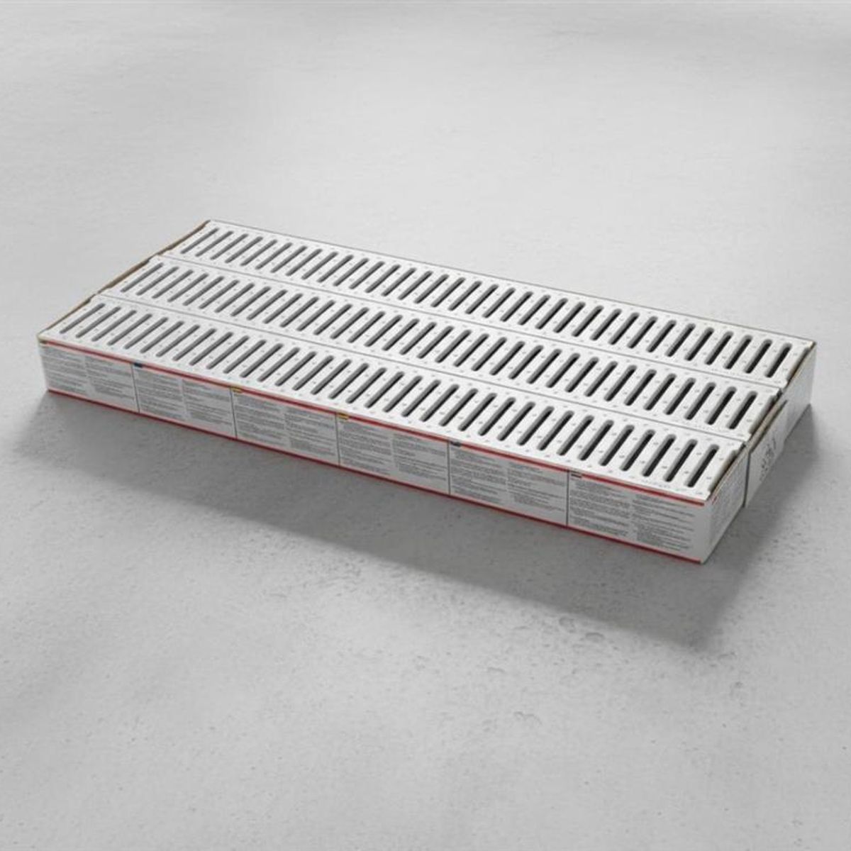 ACO - ACO GAREGE PACK 3 CANAL H92 + REJA PLASTICA C/GRIS