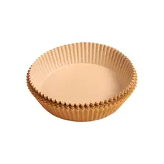COOK IN - Papel Desechable Antiadherente 16 cm 100 Hojas para Freidora de Aire