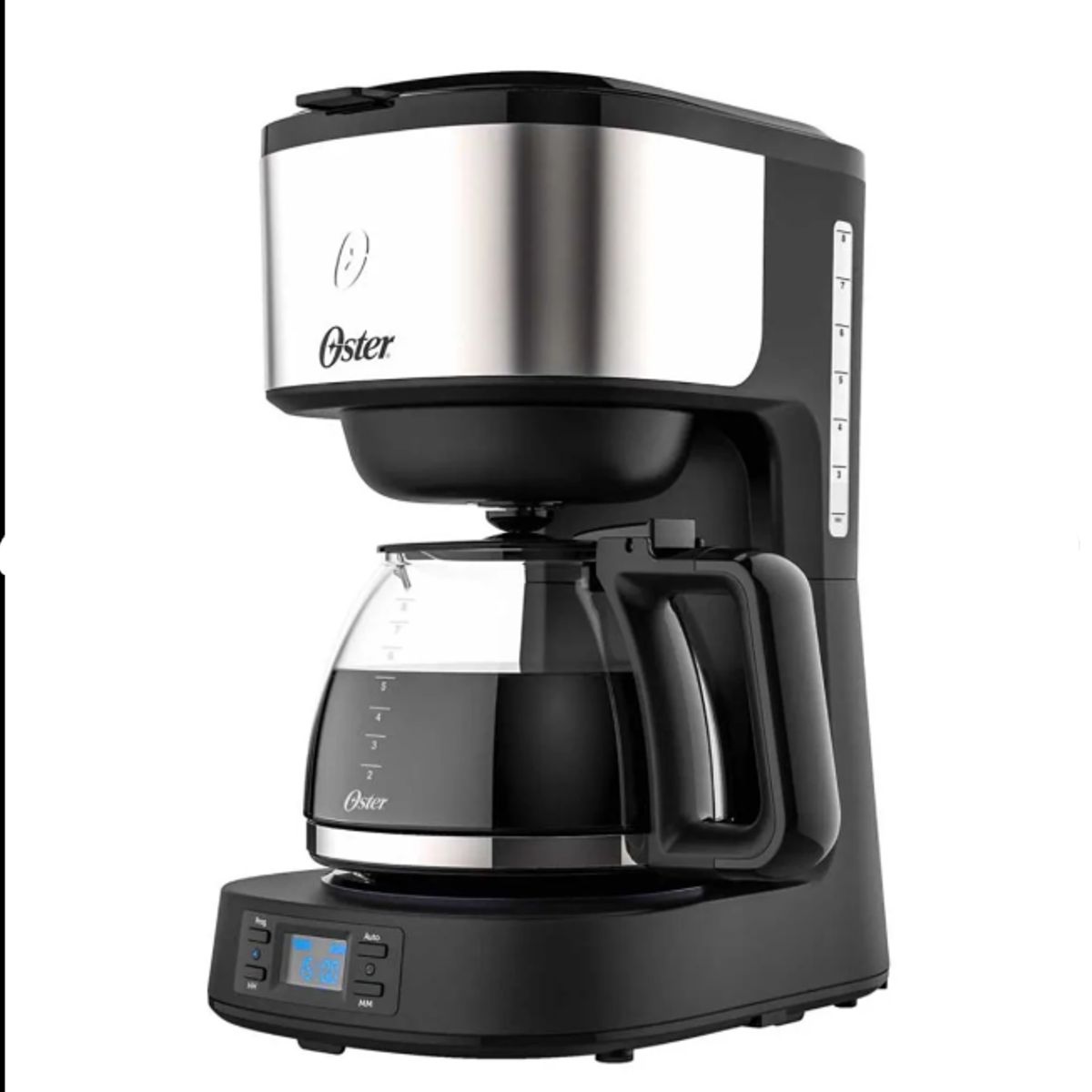 OSTER - Cafetera Programable Oster® 8 Tazas En Acero Inoxidable Bvst