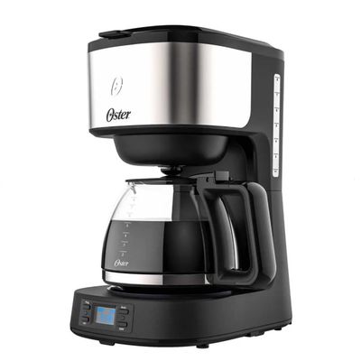 Cafetera Programable Oster® 8 Tazas En Acero Inoxidable Bvst