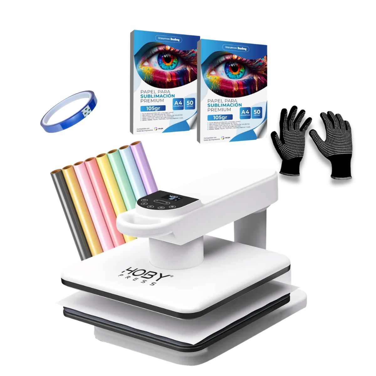 GENERICO - Estampadora HOBY PRESS AutoPress 38x38cm K307
