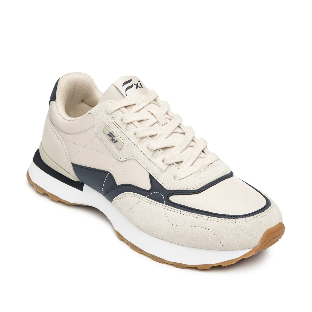 FLEXI - Zapatilla Hombre King 420703 Beige Flexi