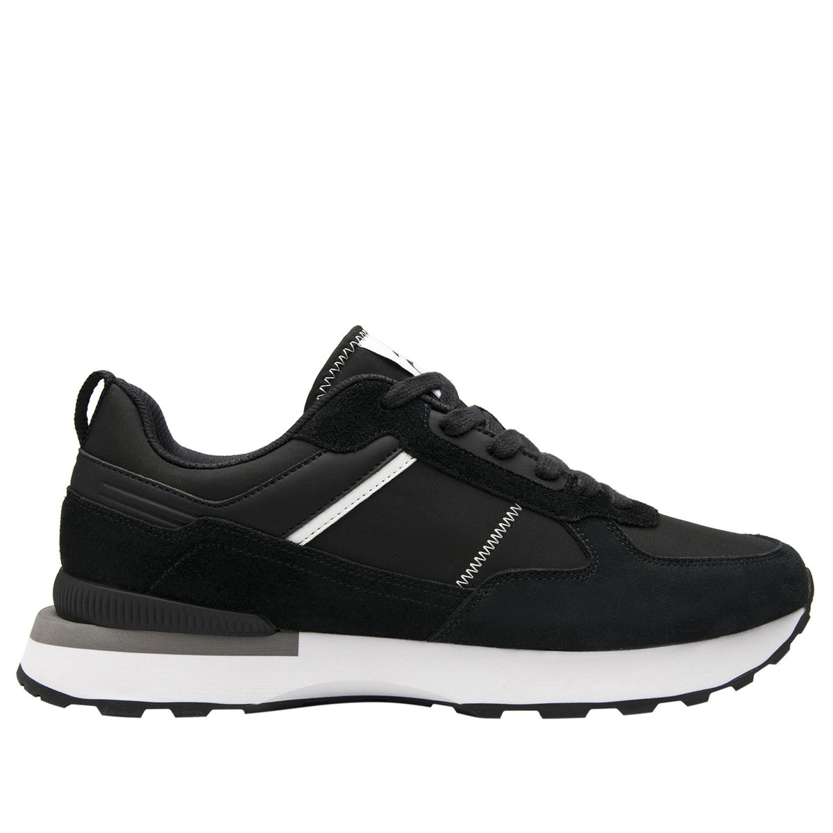 FLEXI - Zapatilla Hombre King 420704 Negra Flexi