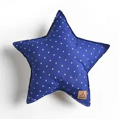 GENERICO - Cojin infantil estrella, modelo Azúl estrellas
