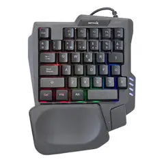 REPTILEX - Teclado Gamer Retroiluminado Una Mano Rx0056