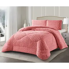 GENERICO - COBERTORES CON DISEÑOTEXTURIZADOS PARA INVIERNO SHERPAS CON CHIPORROS