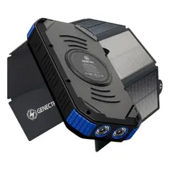 GENECTRA - Pack Cargador Power Bank 30.000mah Panel Solar 10w