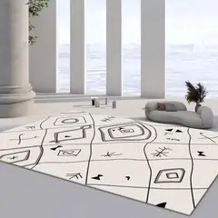 GENERICO - Alfombras Peludas Antideslizante 122 X 81 cm