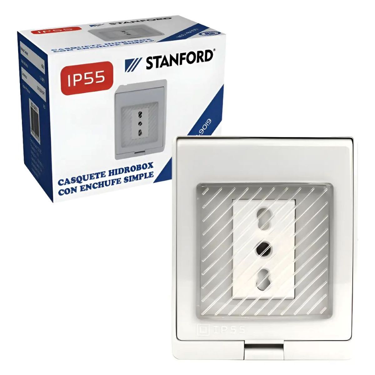STANFORD - Tomacorriente Simple 1016a Hydrobox Exterior Ip55