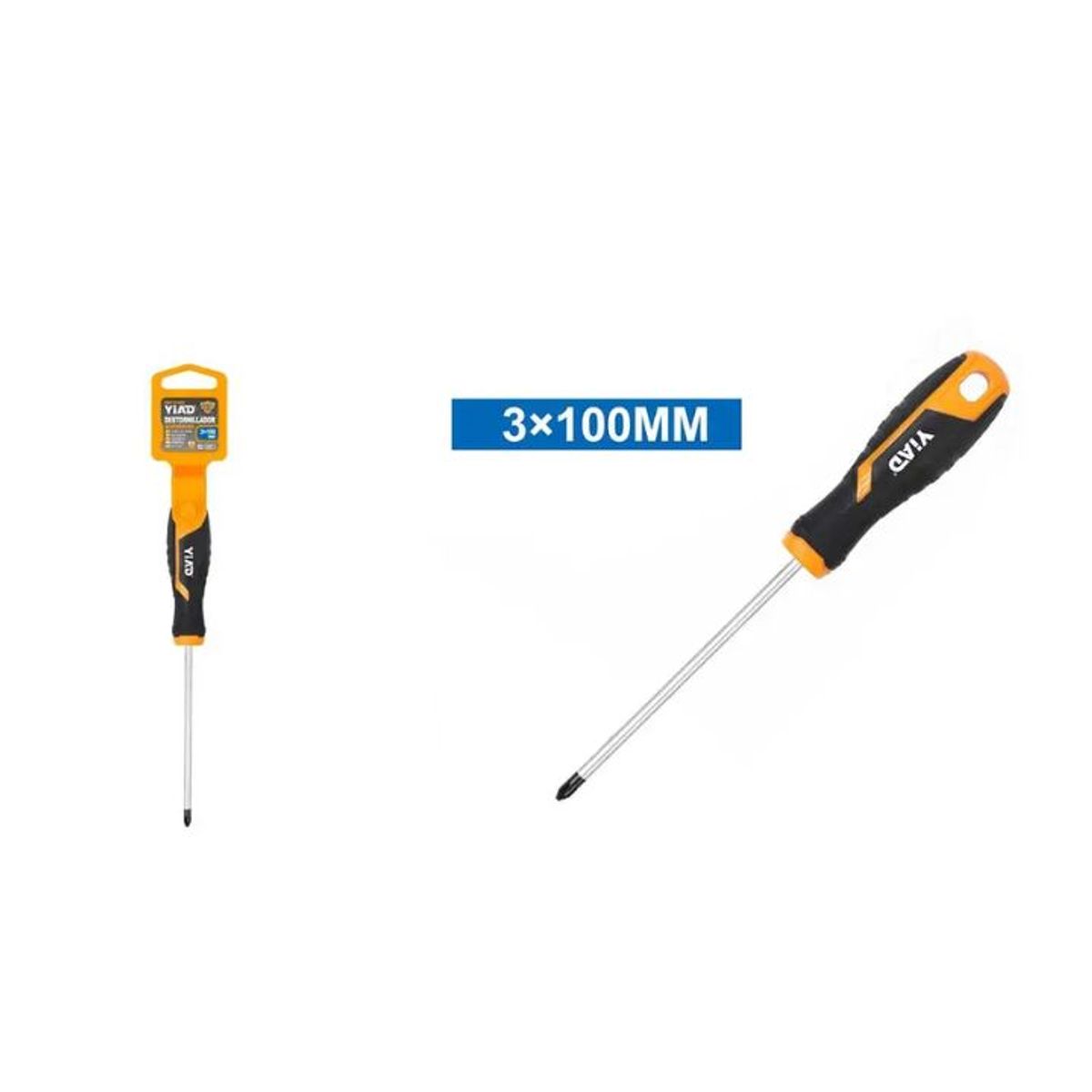 GENERICO - DESTORNILLADOR PUNTA ESTRELLA MAGNETICO 3X100MM