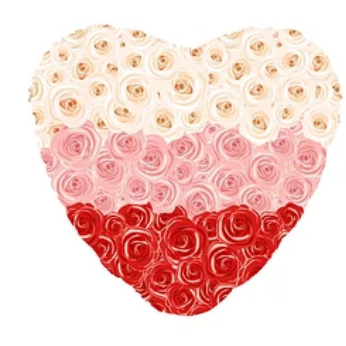 GENERICO - Globo metalico corazón 45cm