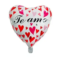 GENERICO - Globo metálico corazón Corazon 45cm