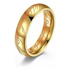 GENERICO - Anillo Inspirado Estilo Fantasía Élfico Ideal Para Regalar-Talla 10