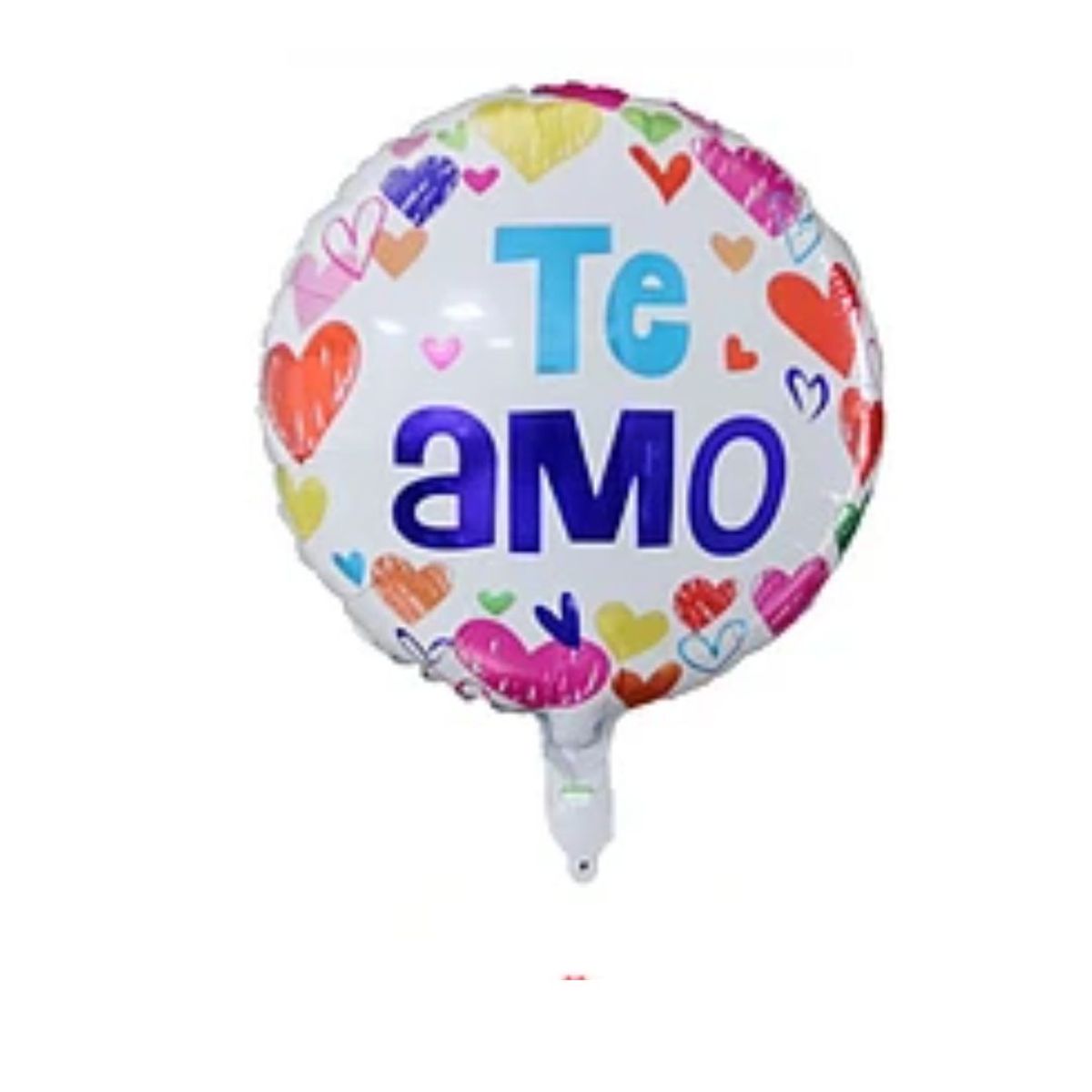GENERICO - Globo metálico redondo te amo 45cm