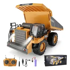 GENERICO - Camion Juguete Control Remoto Vehiculo Tolva De Ingenieria