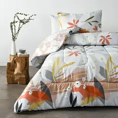 CANNON - Plumón Estampado 1.5 Plazas Kiki