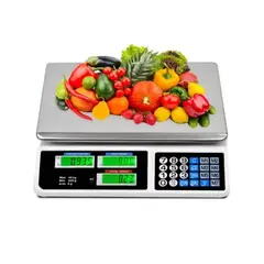 GENERICO - Balanza Pesa Digital 40 Kilos Recargable Negocio Electrónica Labg