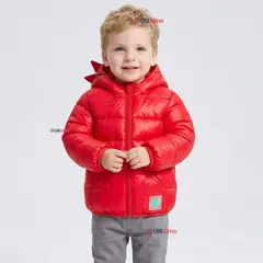 JUMP KIDS - Parka Dinosaurio Con Capucha Manga Larga Niño