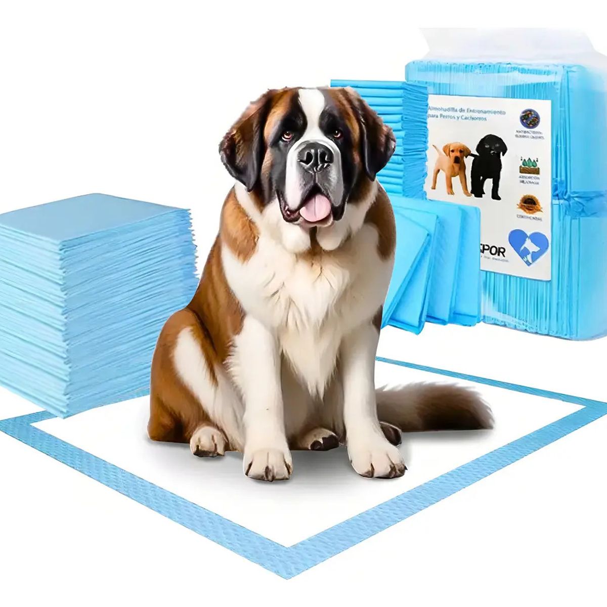 BUEN AMIGO - Pack 20 Pañales Sabanillas Mascotas Perros Gatos 90x60 cm