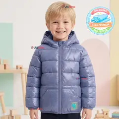JUMP KIDS - Parka Dinosaurio Con Capucha Manga Larga Niño