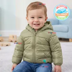 JUMP KIDS - Parka Dinosaurio Con Capucha Manga Larga Niño