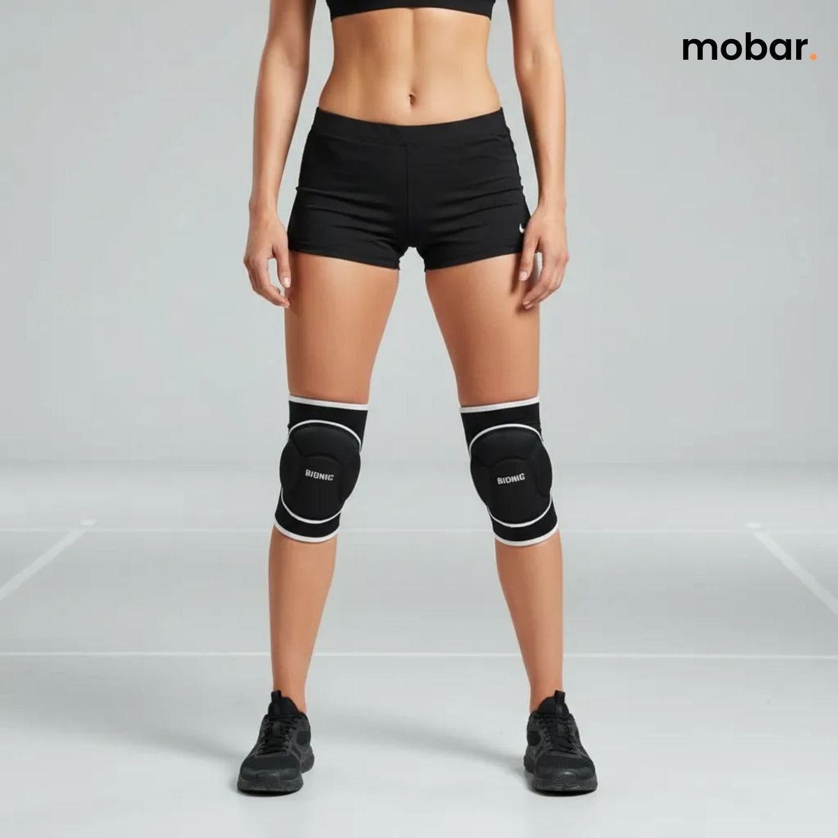 BIONIC - Rodilleras Deportivas Volley Bionic Talla S Ajuste Comodo Torpedo