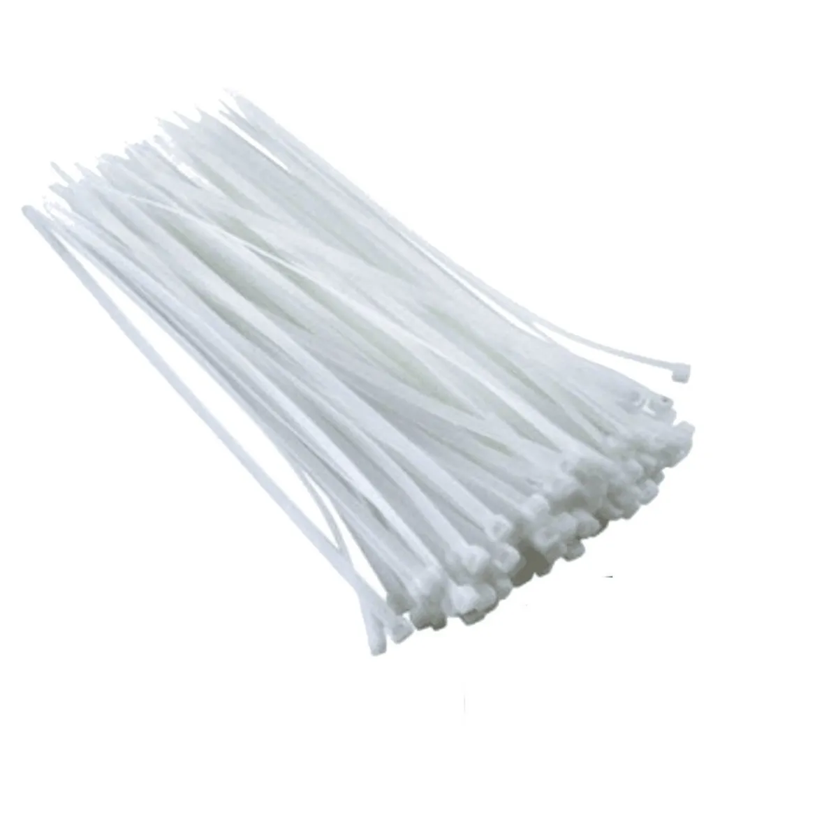 GENERICO - PACK X 4 BRIDAS DE NAILON PARA CABLES DE 3,6 MM X 200 MM, PAQUETE CON 100 UNIDADES