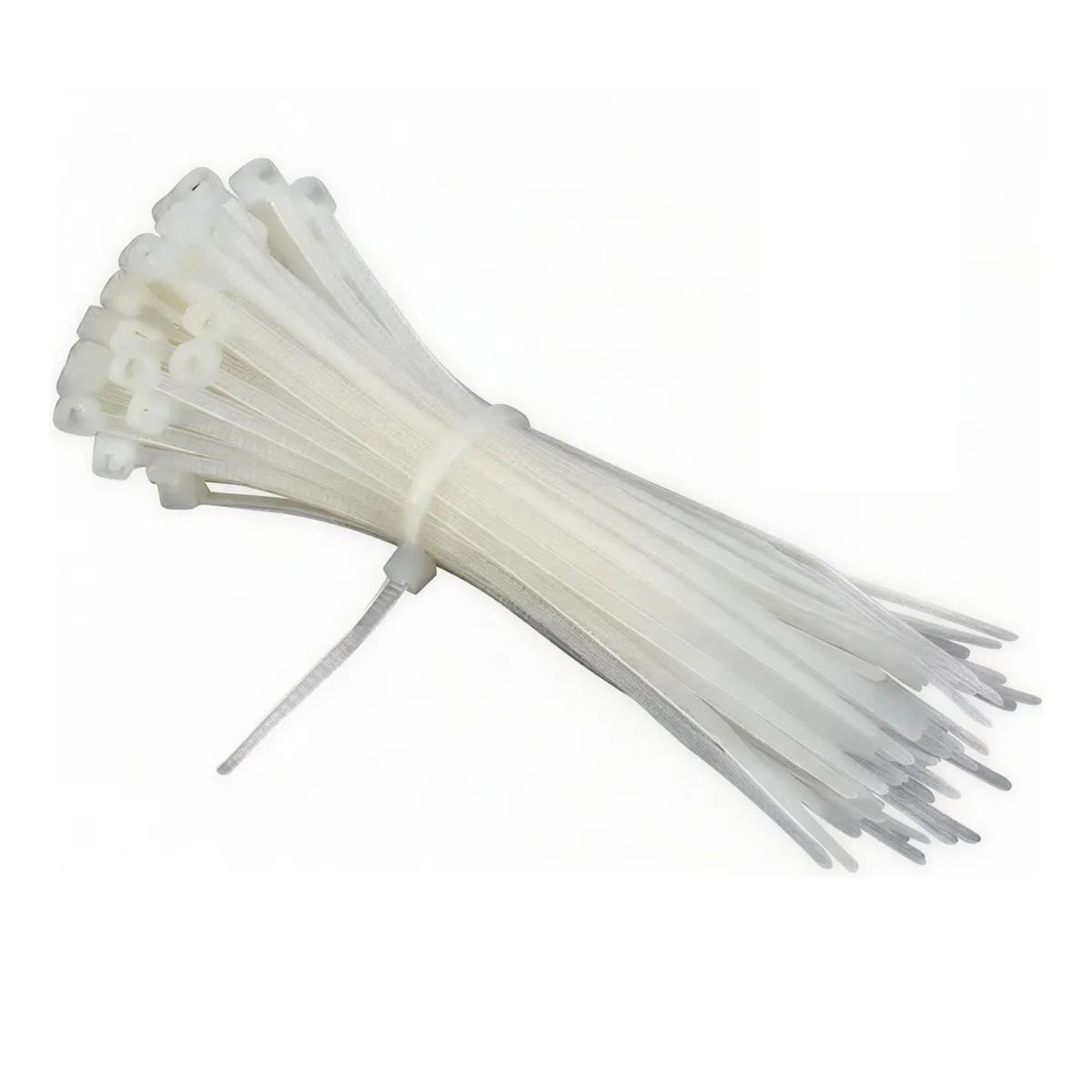 GENERICO - PACK X 3 100 TIRRAP DE NYLON 3.6MM X 300MM COLOR BLANCO