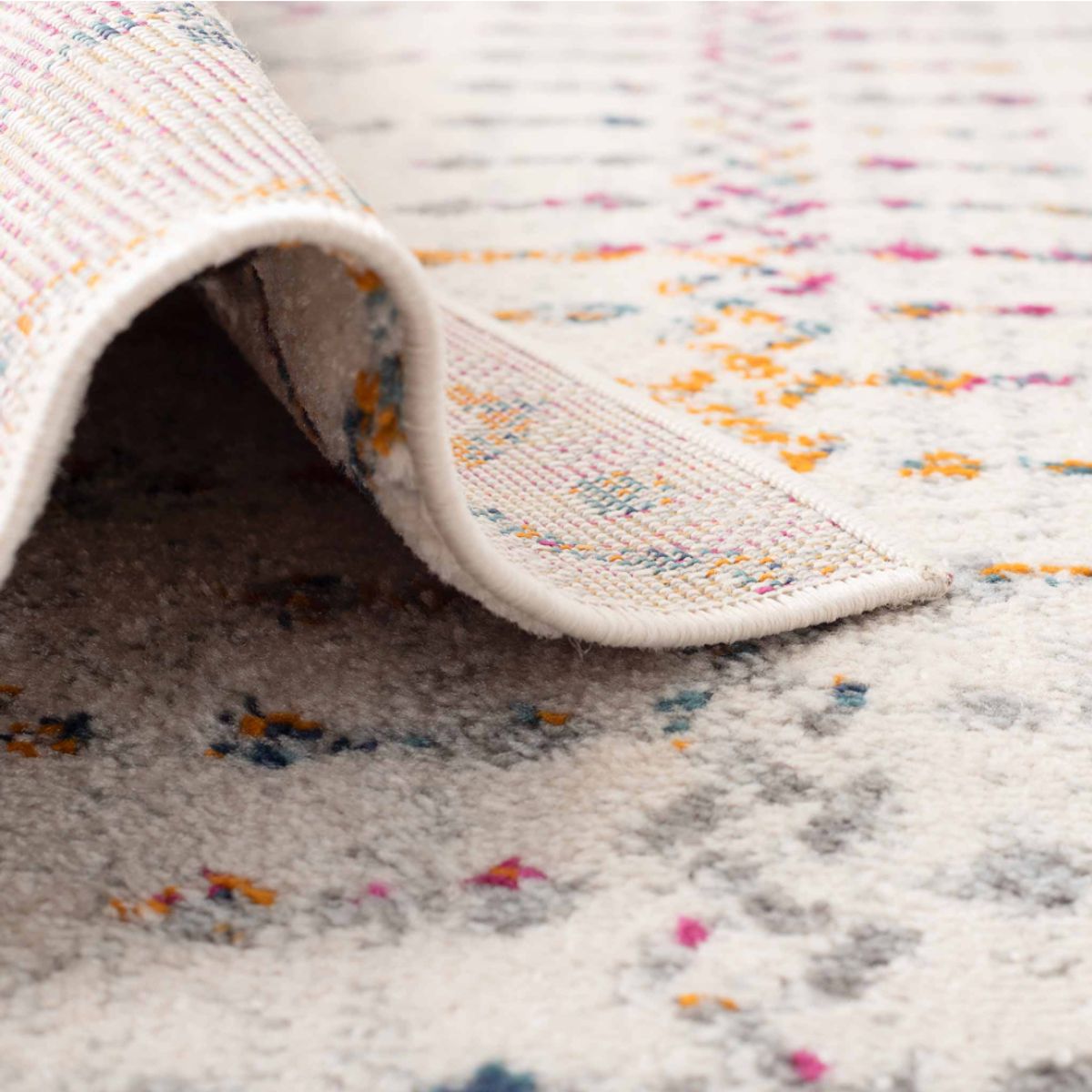 DECO2DAY - Alfombra Geil - 160x230 cm - Gris Claro  Colores