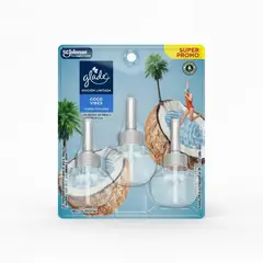 GLADE - Repuestos Aceite x3 - Coco